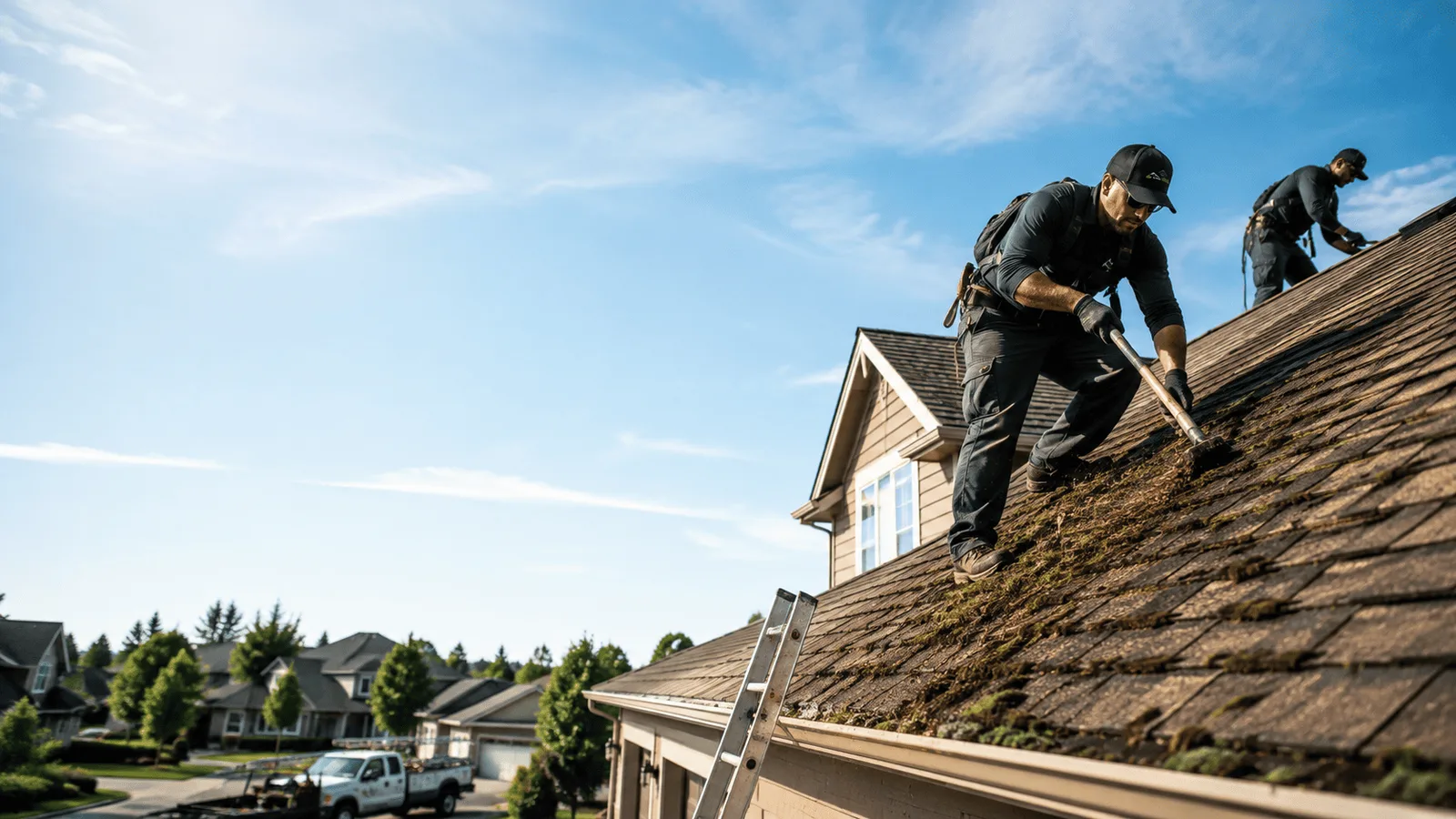 Roof Moss Removal in Baldwin Park, CA near me